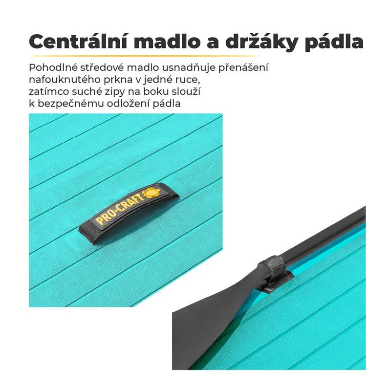 PADDLEBOARD SET PROCRAFT TRAVEL SUP320 | SUP320 PROCRAFT - DOPLŇKY A VYCHYTÁVKY - DŮM A DOMÁCNOST, ELEKTRO..