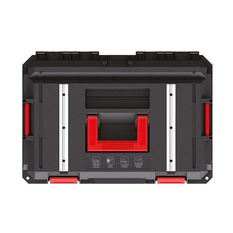 KUFR NA NÁŘADÍ X BLOCK TECH ČERNÝ 546X380X407MM - KUFRY, TAŠKY, ORGANIZÉRY NA NÁŘADÍ - PŘÍSLUŠENSTVÍ