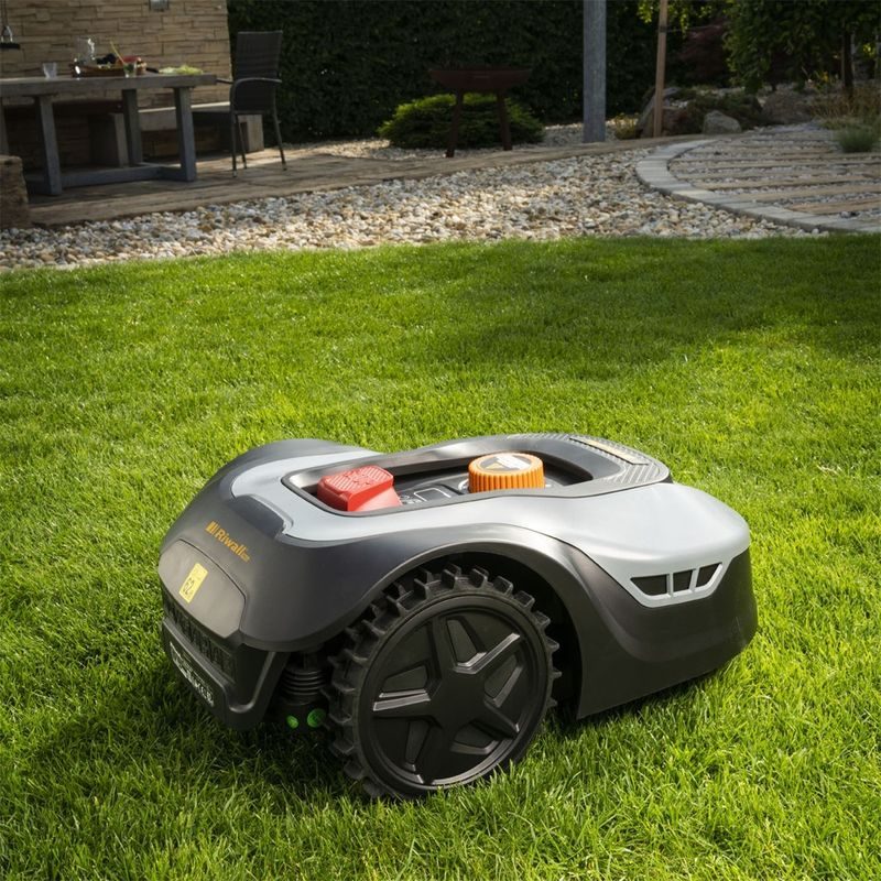 RIWALL PRO RRM 950 APP ROBOTICKÁ AKUMULÁTOROVÁ SEKAČKA 900 M2 S MOŽNOSTÍ OVLÁDÁNÍ PŘES WIFI NEBO BLUETOOTH - ROBOTICKÉ SEKAČKY - ZAHRADA