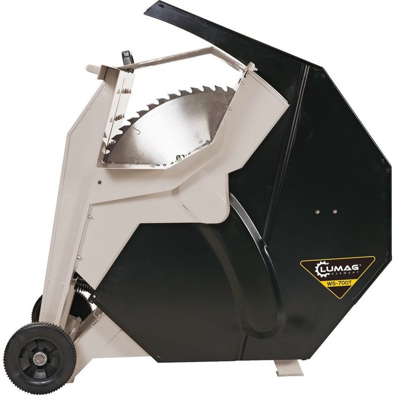 KOLÉBKOVÁ PILA LUMAG WS-700T - 400V - CIRKULÁRKY - ZAHRADA