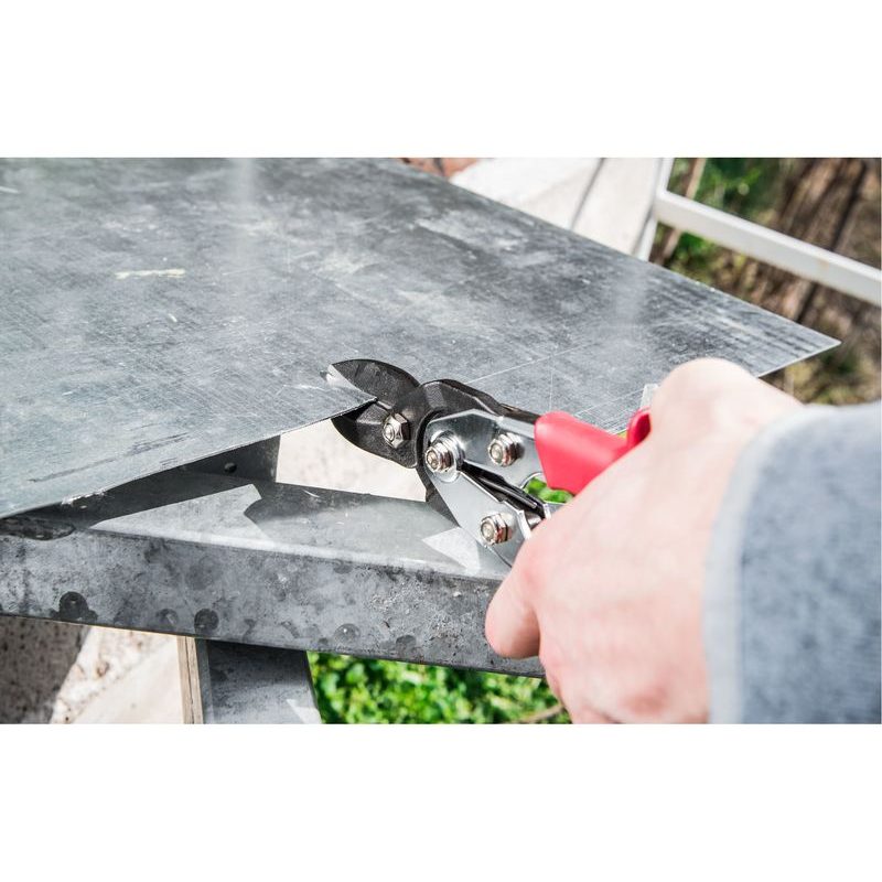 FORTUM NŮŽKY NA PLECH PŘEVODOVÉ, 255MM, LEVÉ, CRMOV, 4770900 - NŮŽKY NA PLECH - RUČNÍ NÁŘADÍ