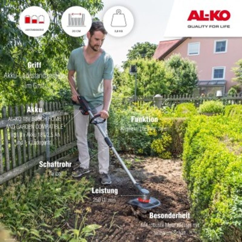 TL 1820 18V SET AL-KO - AKU KULTIVÁTORY - ZAHRADA