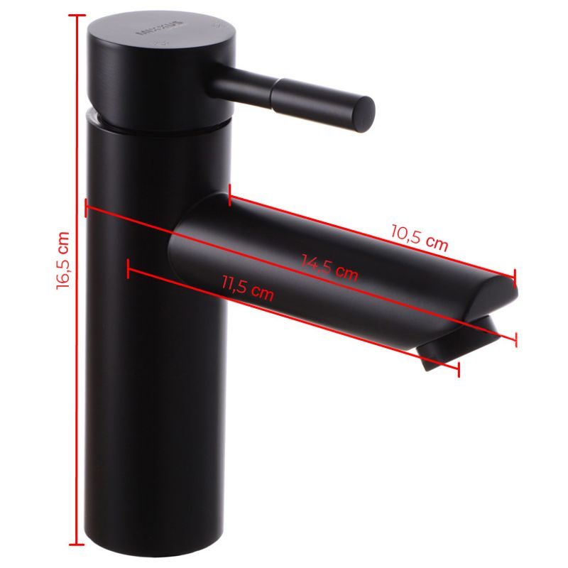 UMYVADLOVÁ BATERIE, SUS-001-A BLACK, ČERNÁ | SUS-001-A BLACK PROCRAFT - UMYVADLOVÉ BATERIE - SANITA