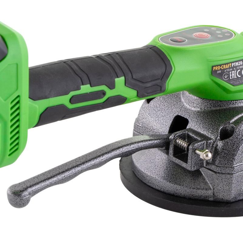 VIBRAČNÍ PŘÍSAVKA NA DLAŽBU PROCRAFT PTM20-1B-C | PTM20-1B-C PROCRAFT - PŘÍSAVKY NA SKLO - DÍLNA A GARÁŽ