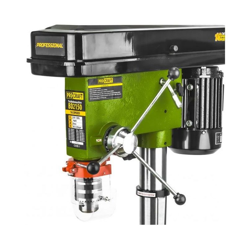 SLOUPOVÁ VRTAČKA PROCRAFT BD2150 | BD2150 PROCRAFT - STOLNÍ SLOUPOVÉ VRTAČKY - ELEKTRICKÉ NÁŘADÍ