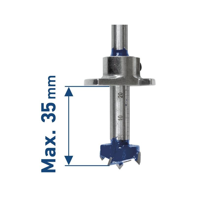 EXTOL CRAFT FRÉZY-SUKOVNÍKY, DO DŘEVA S HLOUBK. DORAZEM, SADA 5KS,, ⌀15-20-25-30-35MM, 902003 - SUKOVNÍKY - PŘÍSLUŠENSTVÍ