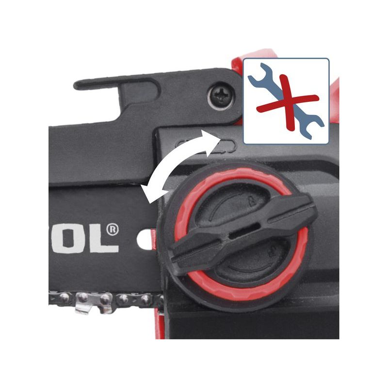 EXTOL PREMIUM PILA ŘETĚZOVÁ AKU JEDNORUČNÍ SHARE20V, 12CM, 20V LI-ION, 2AH, 8891922 - PROŘEZÁVACÍ PILY - ZAHRADA