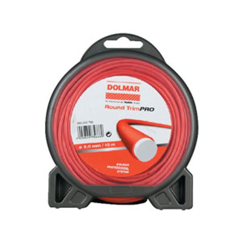 MAKITA 369224798 - STRUNA NYLONOVÁ PRO 3,0MM, 15M, ORANŽOVÁ, KULATÁ = NEW E-02836 - OSTATNÍ PŘÍSLUŠENSTVÍ - MAKITA-SHOP