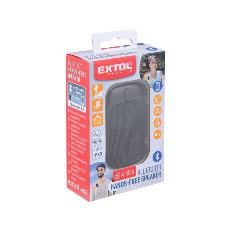 EXTOL PREMIUM REPRODUKTOR/HANDS-FREE, BLUETOOTH, USB NABÍJENÍ, 8891513 - ELEKTRO - DŮM A DOMÁCNOST, ELEKTRO..