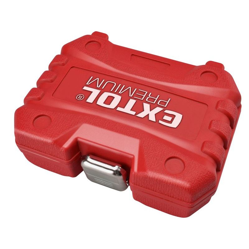 EXTOL PREMIUM HLAVICE NA UVOLŇOVÁNÍ ŠROUBŮ A MATIC, SADA 10KS, 3/8", 10-19MM, CRMO, 8818141 - VYTAHOVAČE ŠROUBŮ - DÍLNA A GARÁŽ