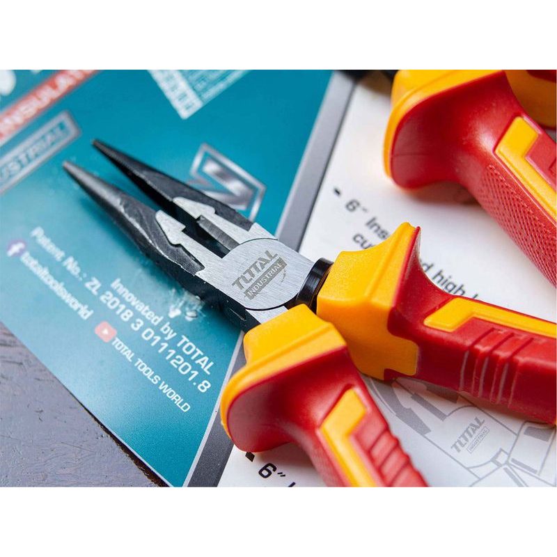 TOTAL ELEKTRIKÁŘSKÉ KLEŠTĚ, SADA 3KS, INDUSTRIAL, 1000V, CRV, THT2K0302 - KLEŠTĚ DO 1000V - RUČNÍ NÁŘADÍ