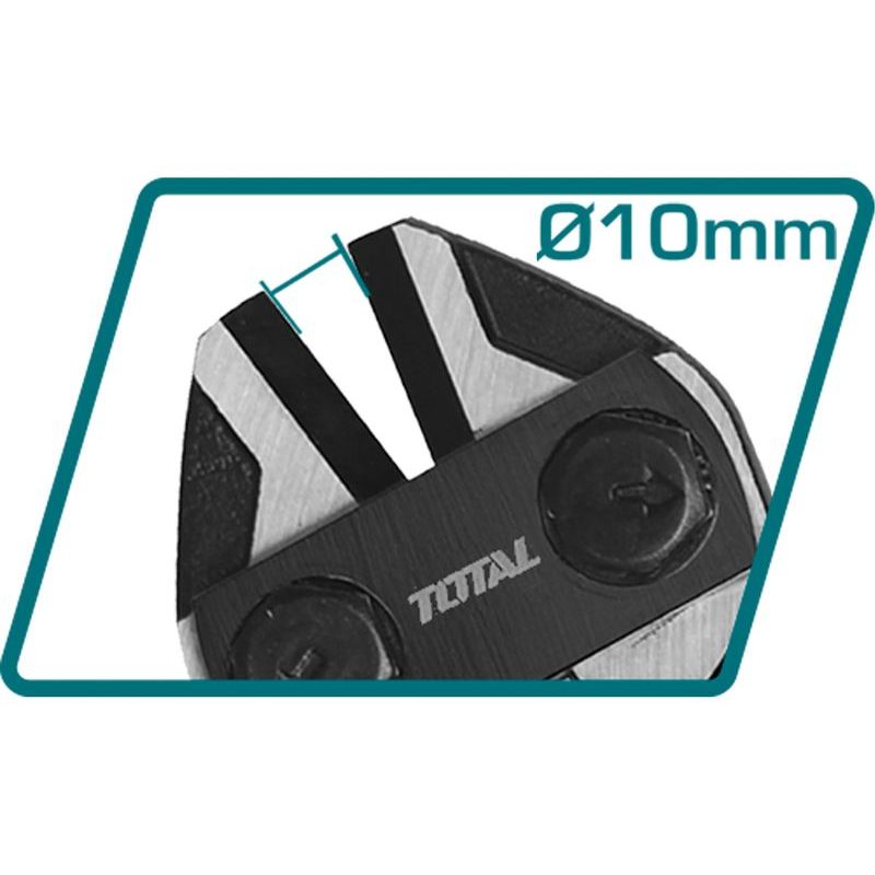 TOTAL KLEŠTĚ ŠTÍPACÍ PÁKOVÉ, 600MM/24", INDUSTRIAL, CRV, THT113246 - PÁKOVÉ KLEŠTĚ - RUČNÍ NÁŘADÍ
