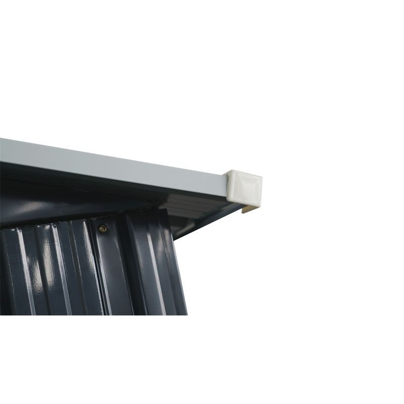 RIWALL PRO RMSA 8X10 ANTHRACITE ZAHRADNÍ DOMEK KOVOVÝ 3 X 2,4 M SE SEDLOVOU STŘECHOU ANTRACIT - ZAHRADNÍ DOMKY - DŮM A DOMÁCNOST, ELEKTRO..