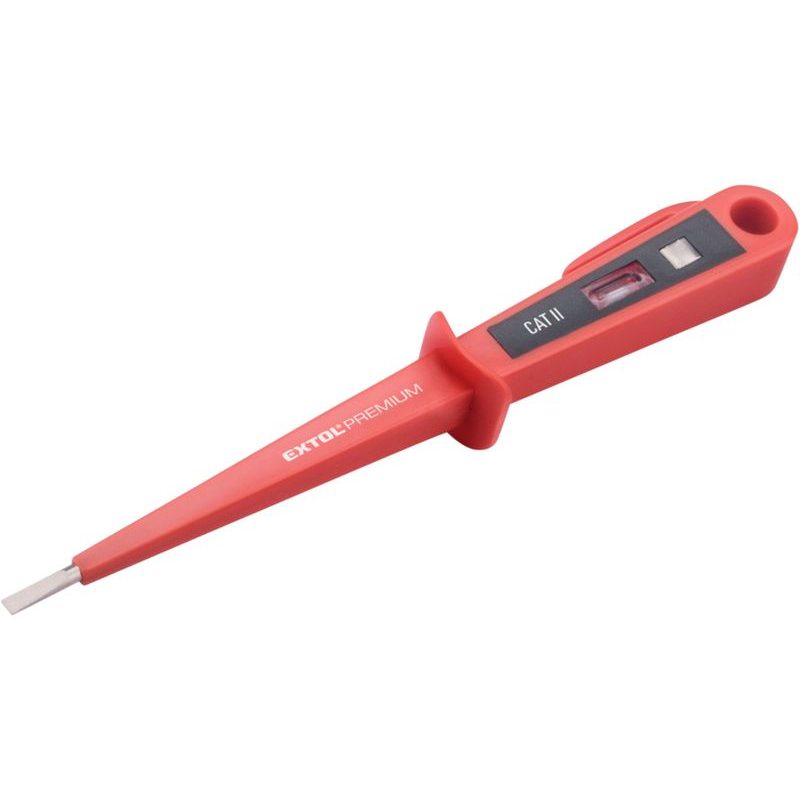 EXTOL PREMIUM ZKOUŠEČKA NAPĚTÍ 100-250V, DÉLKA 190MM, 8831201 - ZKOUŠEČKY NAPĚTÍ, MULTIMETRY - MĚŘÍCÍ TECHNIKA