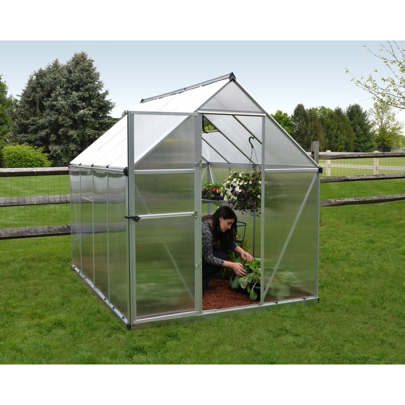 PALRAM - CANOPIA MULTILINE 6' X 8' POLYKARBONÁTOVÝ SKLENÍK (246 X 185 CM) - SKLENÍK, FOLIOVNÍK - ZAHRADA