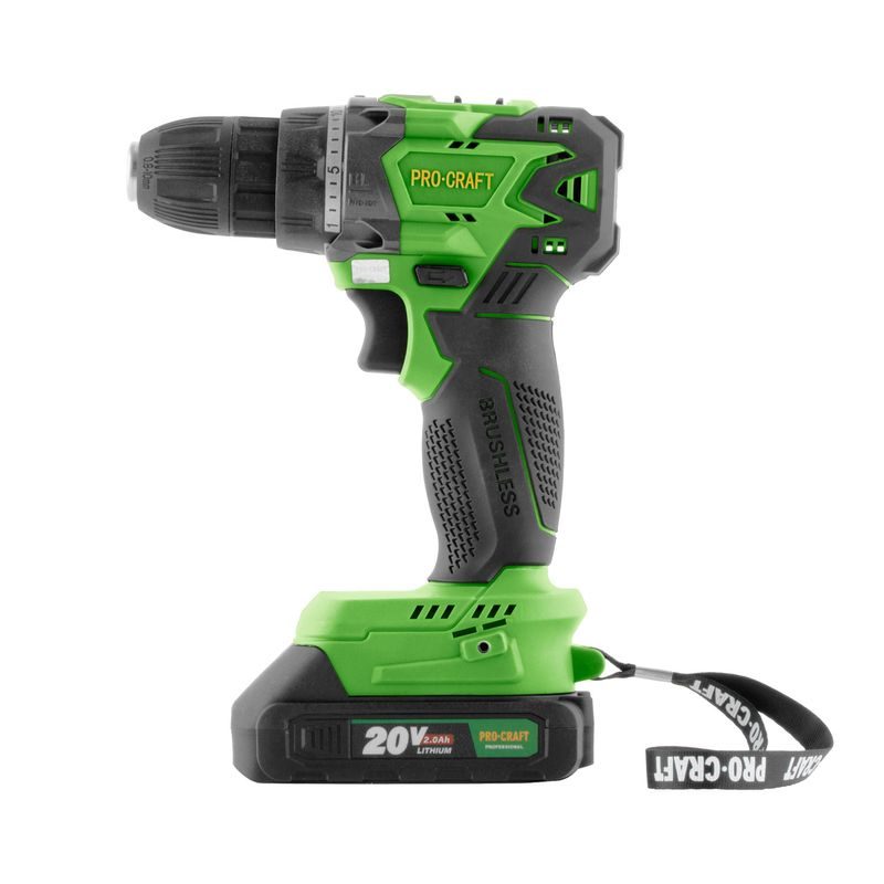 AKU VRTACÍ ŠROUBOVÁK PROCRAFT PA20BL | PA20BL PROCRAFT - AKU ŠROUBOVÁK 18V - 20V - AKU NÁŘADÍ