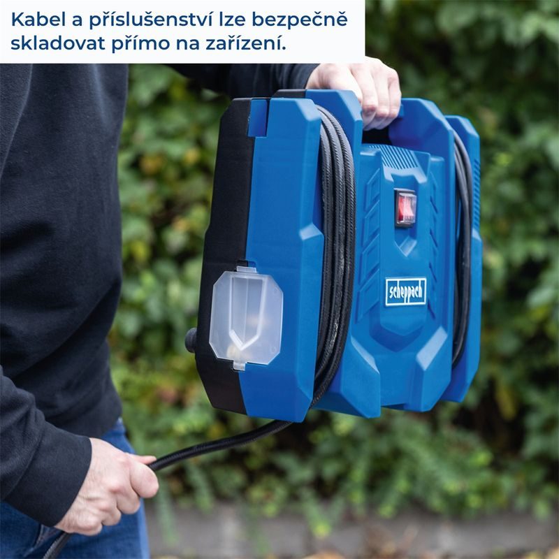 SCHEPPACH AIR FORCE 7 BEZOLEJOVÝ MOBILNÍ KOMPRESOR (230 V) - BEZOLEJOVÉ KOMPRESORY - PNEU NÁŘADÍ