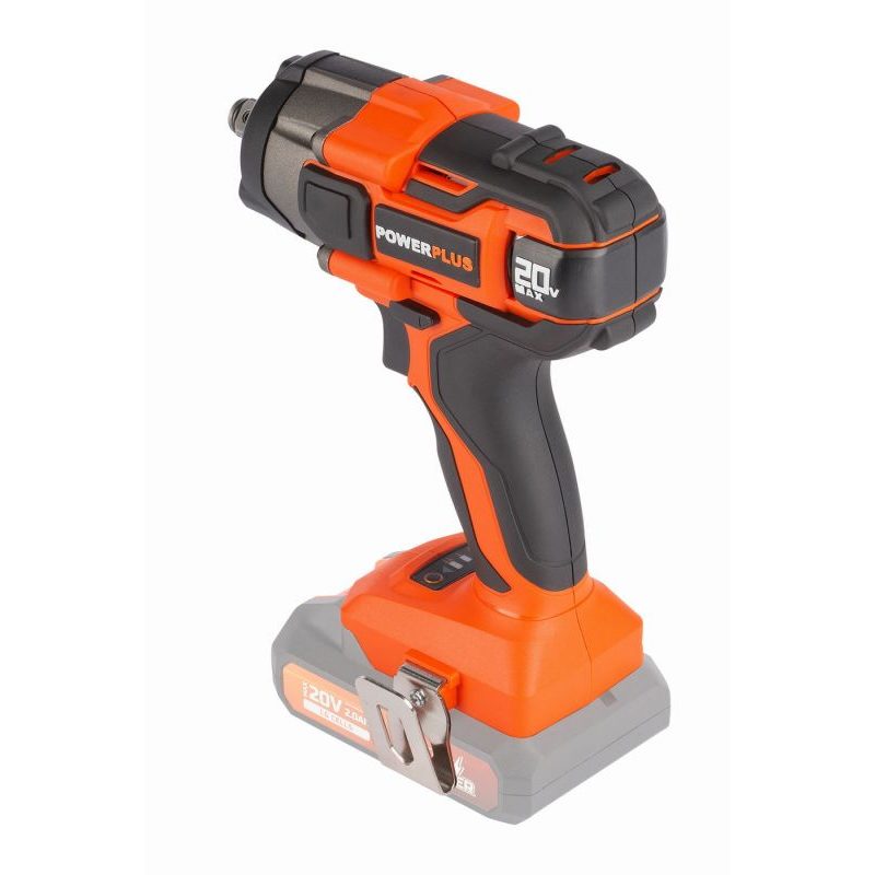 POWERPLUS POWDP20150 AKU RÁZOVÝ UTAHOVÁK 1/2" 20V 220NM (BEZ AKU) - RÁZOVÝ UTAHOVÁK 20 - 60 V - AKU NÁŘADÍ