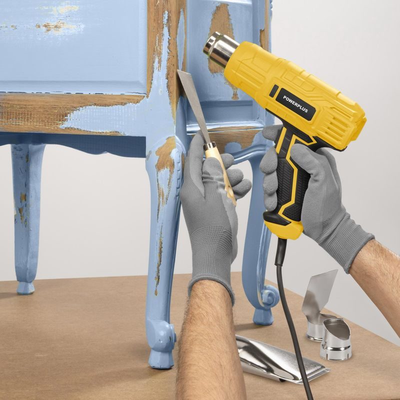 POWERPLUS POWX1015 HORKOVZDUŠNÁ PISTOLE 2.000 W - HORKOVZDUŠNÉ PISTOLE - ELEKTRICKÉ NÁŘADÍ
