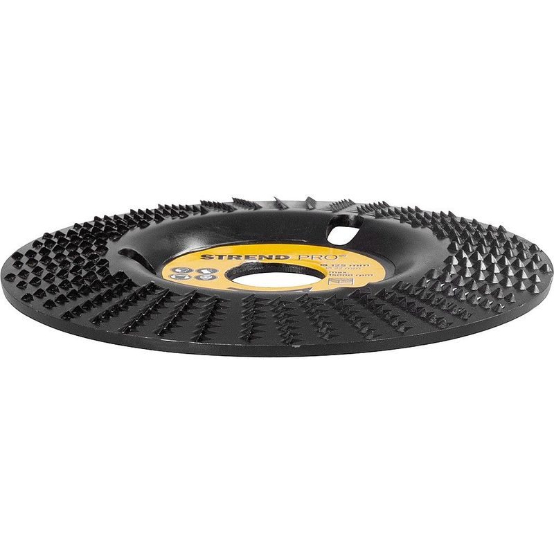 KOTOUČ RAŠPLOVÝ NA DŘEVO, JEMNÝ 125MM - RAŠPLOVÉ KOTOUČE NA DŘEVO - PŘÍSLUŠENSTVÍ