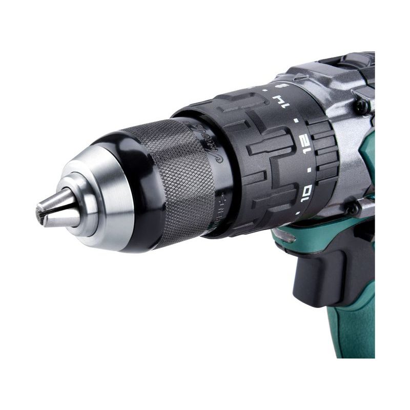 EXTOL INDUSTRIAL VRTACÍ ŠROUBOVÁK AKU S PŘÍKLEPEM, 18V LI-ION, 4 PÓLOVÝ MOTOR, 2000MAH, 8791110 - PŘÍKLEPOVÝ ŠROUBOVÁK 18V - 20V - AKU NÁŘADÍ