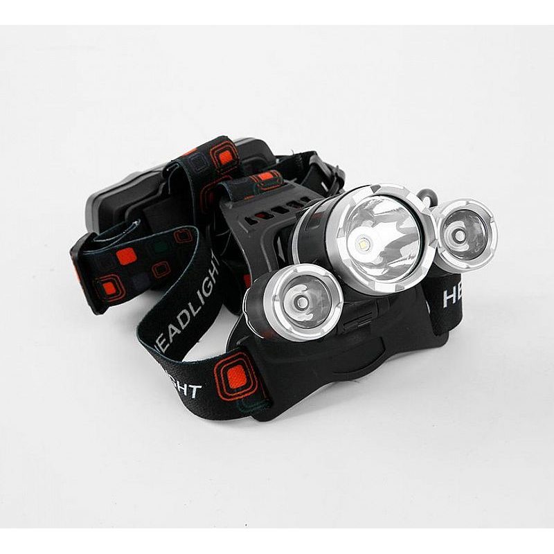 ČELOVKA HEADLIGHT H931, T6+2 XPE 300LM, 1200MAH, USB NABÍJENÍ - KAPESNÍ SVÍTILNY A ČELOVKY - SVÍTIDLA