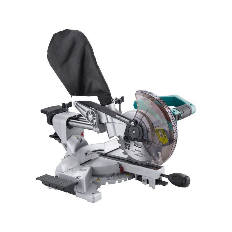 EXTOL INDUSTRIAL PILA POKOSOVÁ 185MM AKU S LASEREM SHARE20V, BRUSHLESS, 20V LI-ION, 2AH, 8791826 - AKU POKOSOVÉ PILY (KAPOVACÍ) - AKU NÁŘADÍ