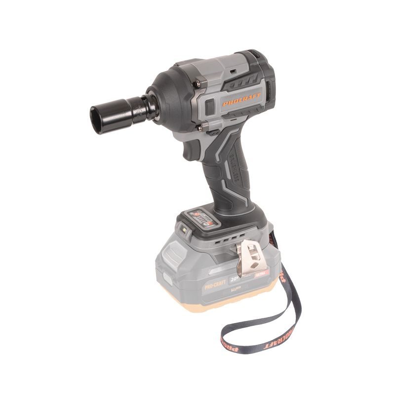 SADA AKU RÁZOVÝ UTAHOVÁK PROCRAFT INDUSTRIAL IW550A + BATERIE 20/4 INDUSTRIAL A NABÍJEČKA C20/2 | SIW550ABB/20-4INDU/C20-2 PROCRAFT - RÁZOVÝ UTAHOVÁK 18V - AKU NÁŘADÍ