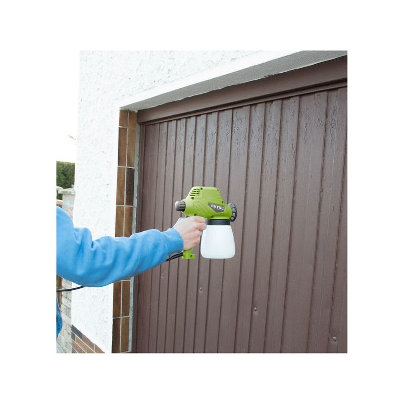 EXTOL CRAFT PISTOLE STŘÍKACÍ NA BARVU, 80W, 412113 - STŘÍKACÍ PISTOLE ELEKTRICKÉ - ELEKTRICKÉ NÁŘADÍ