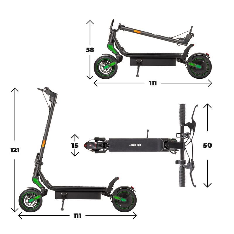 ELEKTROKOLOBĚŽKA PROCRAFT DS500L | DS500L PROCRAFT - ELEKTROKOLOBĚŽKY - DŮM A DOMÁCNOST, ELEKTRO..