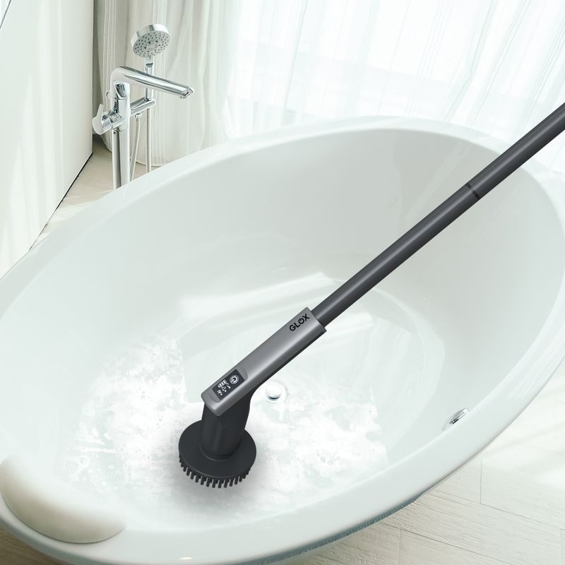 GLOX T3P ELEKTRICKÝ ČISTÍCÍ KARTÁČ S TYČÍ - DOPLŇKY A VYCHYTÁVKY - DŮM A DOMÁCNOST, ELEKTRO..