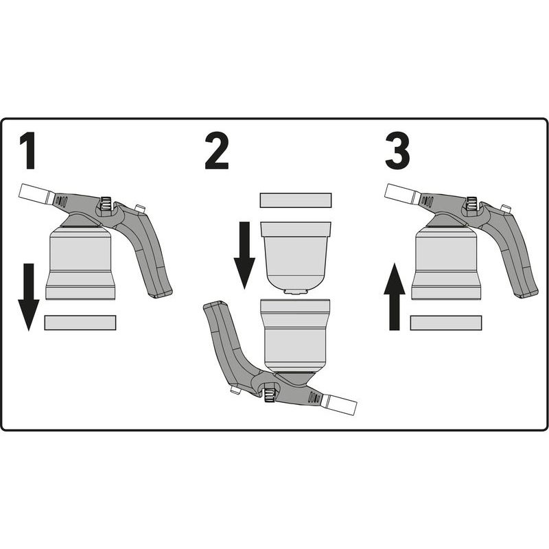 EXTOL PREMIUM HOŘÁK S PIEZO ZAPALOVÁNÍM NA PROPICHOVACÍ KARTUŠE, 8848105 - HOŘÁKY NA PLYN - DÍLNA A GARÁŽ