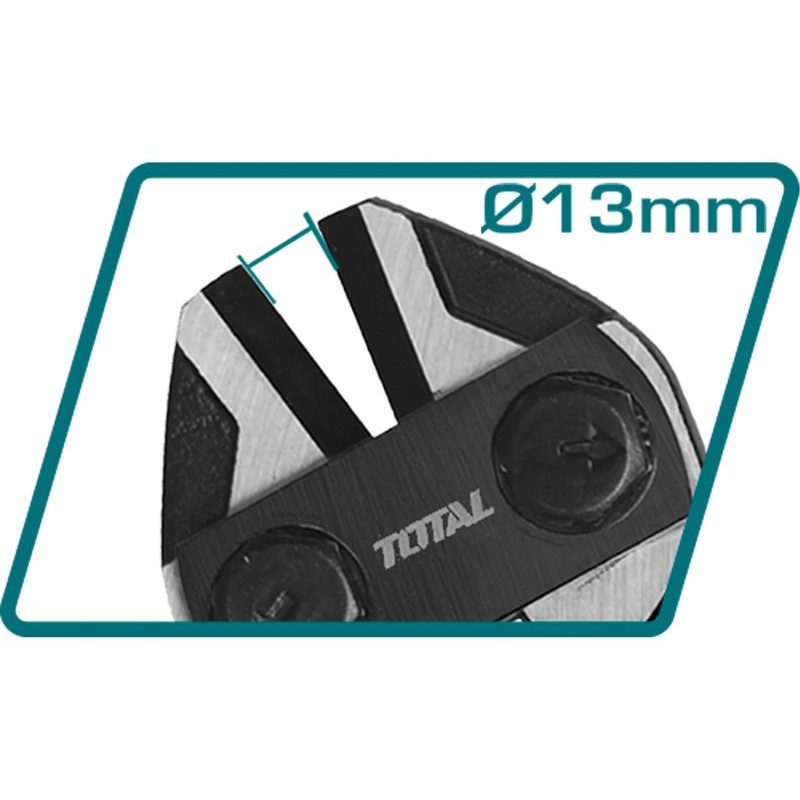 TOTAL KLEŠTĚ ŠTÍPACÍ PÁKOVÉ, 760MM/30", INDUSTRIAL, CRV, THT113306 - PÁKOVÉ KLEŠTĚ - RUČNÍ NÁŘADÍ
