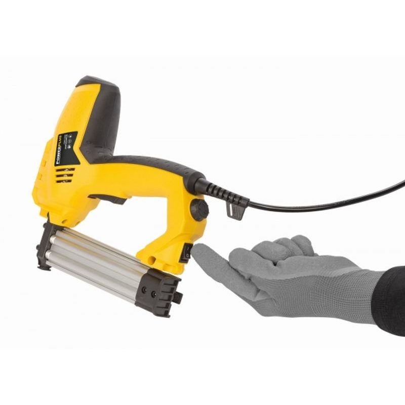 POWERPLUS POWX13800 ELEKTRICKÁ SPONKOVAČKA / HŘEBÍKOVAČKA 50W - SPONKOVAČKY - ELEKTRICKÉ NÁŘADÍ