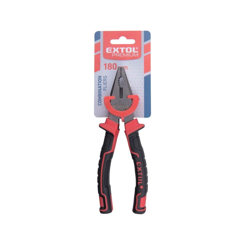EXTOL PREMIUM KLEŠTĚ KOMBINOVANÉ, 180MM, 8813182 - KOMBINOVANÉ KLEŠTĚ - RUČNÍ NÁŘADÍ