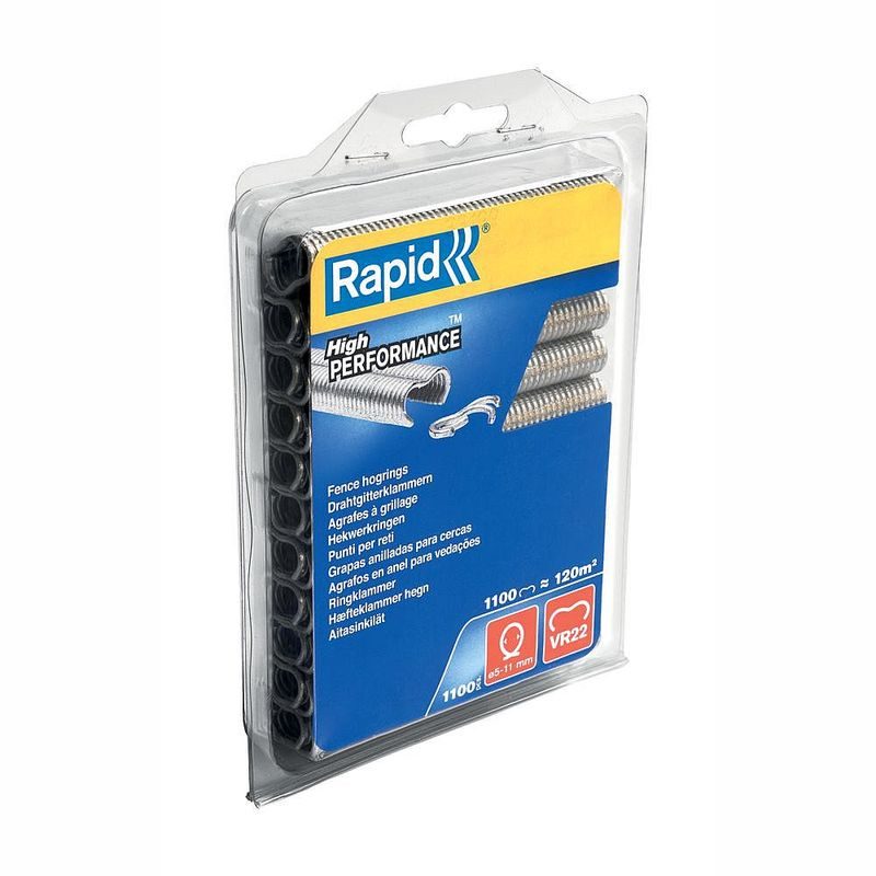 SPONY PRO VÁZACÍ KLEŠTĚ RAPID VR22, POZINK, 1100KS - ZAHRADNÍ NÁŘADÍ - ZAHRADA