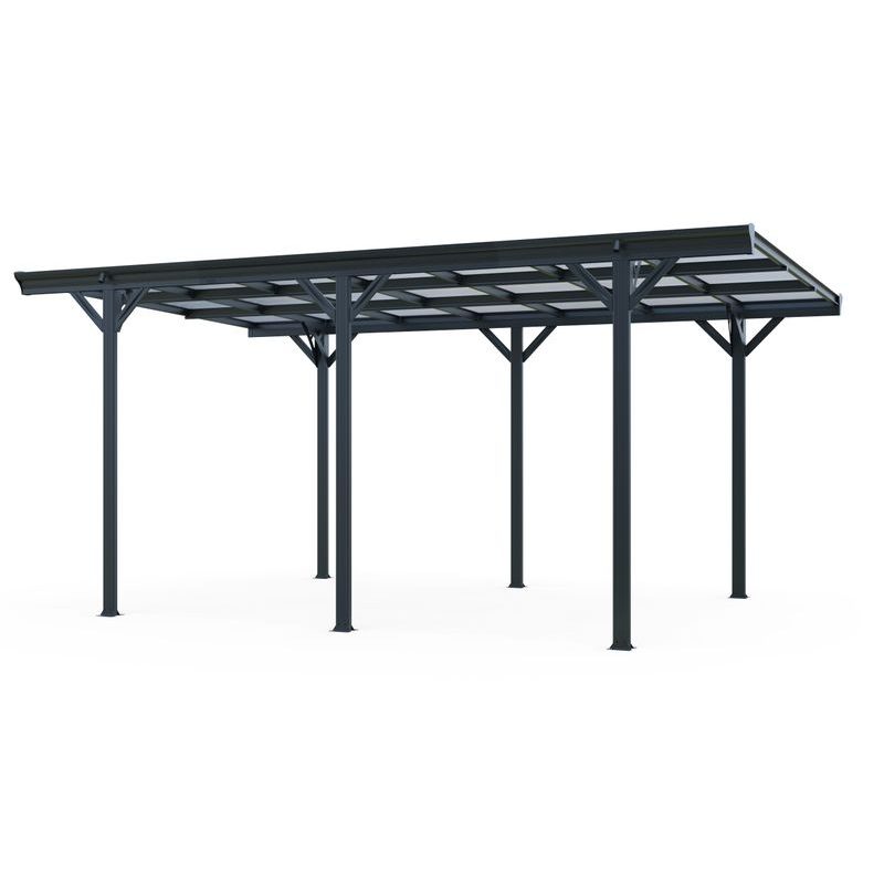 RIWALL PRO RMCP 16 X 10 ANTHRACITE PŘÍSTŘEŠEK PRO AUTO ( 5 X 3 M ) - PERGOLY - DŮM A DOMÁCNOST, ELEKTRO..