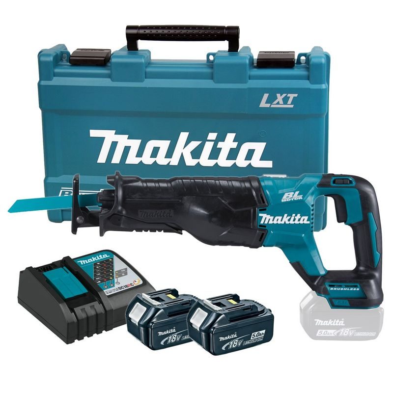 MAKITA DJR187RTE - AKU PILA OCASKA LI-ION LXT 18V/5,0AH - LI-ION 18V - MAKITA-SHOP