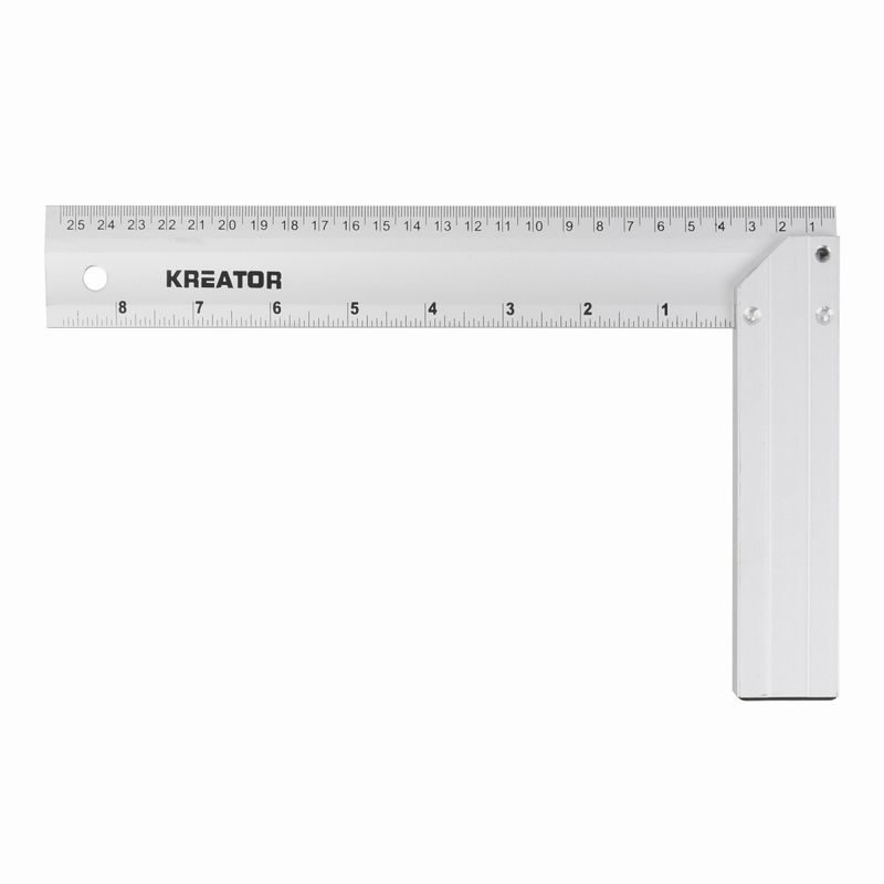 KREATOR KRTH70501 ÚHELNÍK 250MM ALU - HIGH QUALITY - ÚHLOMĚRY - MĚŘÍCÍ TECHNIKA