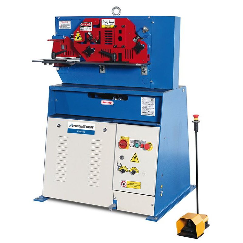 KOMBINOVANÉ HYDRAULICKÉ PROFILOVÉ NŮŽKY HPS 40 S - STROJNÍ NŮŽKY - KOVOOBRÁBĚCÍ STROJE