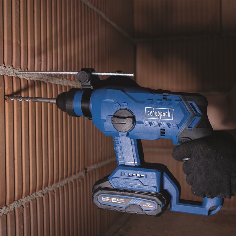 SCHEPPACH BC-RHD230-X AKU 20 V IXES VRTACÍ/SEKACÍ KLADIVO (BEZ BATERIE A NABÍJEČKY) - AKU VRTACÍ, SEKACÍ A KOMBINOVANÁ KLADIVA - AKU NÁŘADÍ