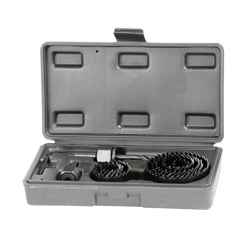 SADA VYKRUŽOVACÍ PILY DO DŘEVA 11KS, 19-64MM - SADY S VRTACÍMI KORUNKAMI - PŘÍSLUŠENSTVÍ