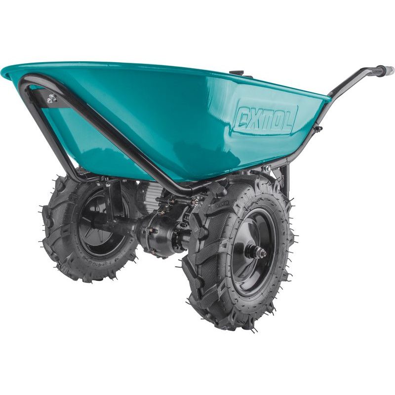 EXTOL INDUSTRIAL KOLEČKO DVOUKOLÁK S PŘEVODOVKOU AKU SHARE20V, 260KG, 100L, BEZ BATERIE A NABÍJEČKY, 8791941 - AKU KOLEČKA, MOTÚČKA - STAVEBNÍ TECHNIKA