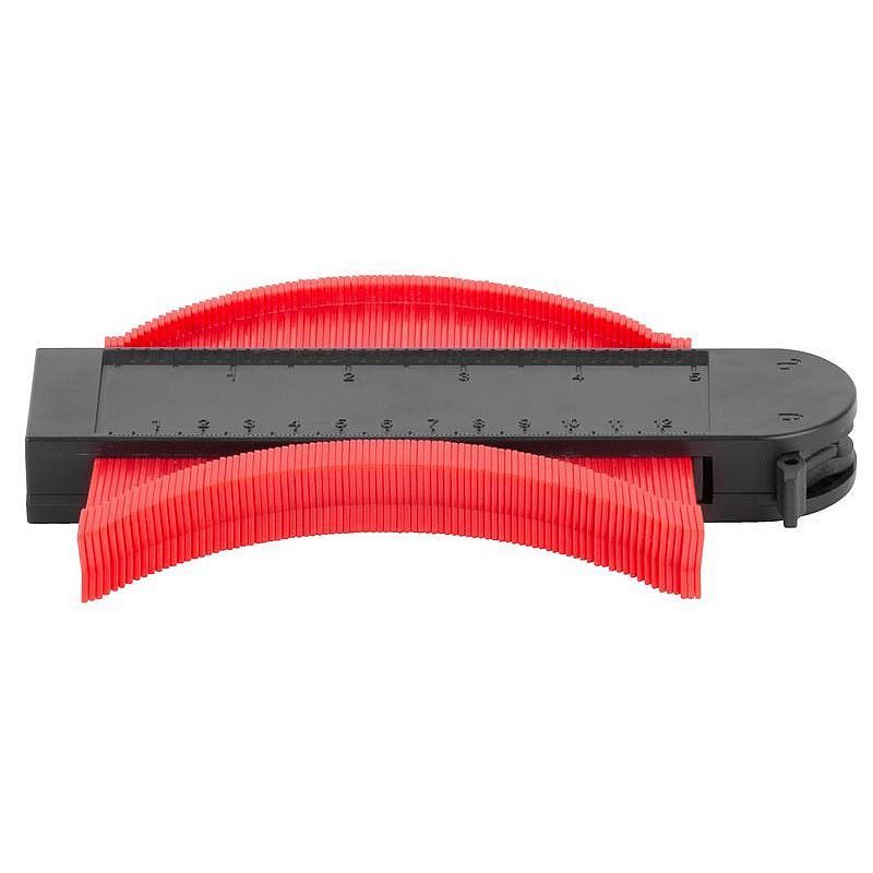 ŠABLONA DG680, 125X101MM, S UZAMKNUTÍM, POMŮCKA NA OBKRESLENÍ TVARŮ - ŘEZAČKY OBKLADŮ A DLAŽBY + PŘÍSLUŠENSTVÍ - STAVEBNÍ TECHNIKA