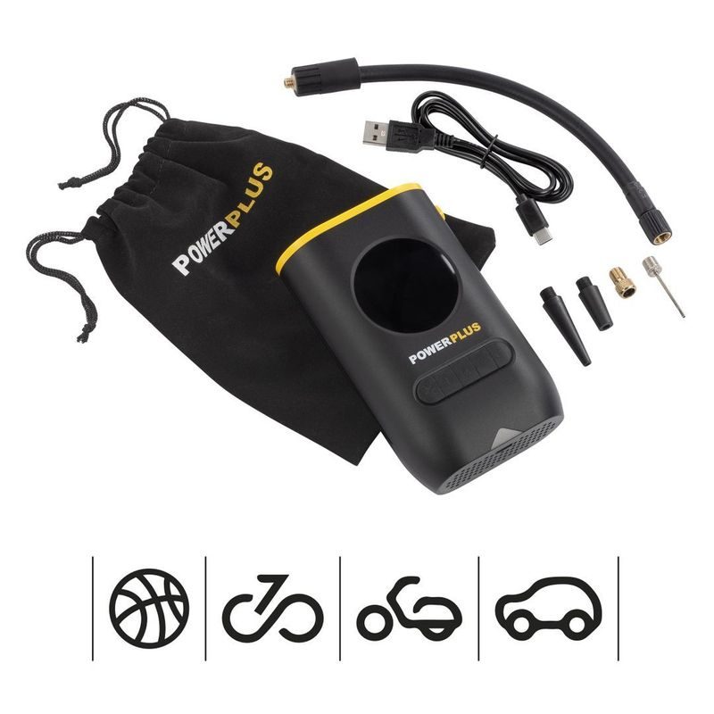 POWERPLUS POWX1710 AKU KOMPRESOR 8V LI-ION - AKU KOMPRESORY - AKU NÁŘADÍ