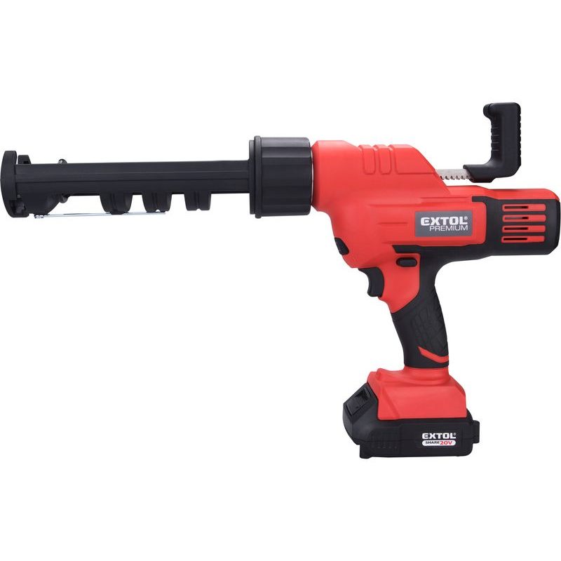 EXTOL PREMIUM PISTOLE VYTLAČOVACÍ, VANIČKOVÁ AKU SHARE20V, 20V LI-ION, 2AH, 8891864 - AKU SPECIALITY - AKU NÁŘADÍ