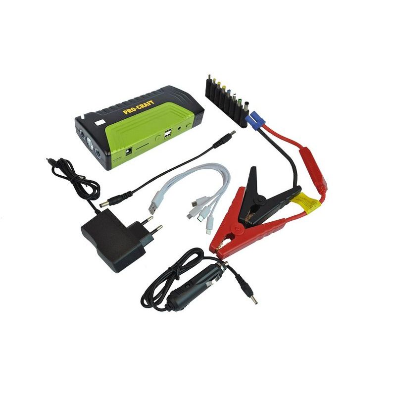 STARTOVACÍ ZDROJ S FUNKCÍ POWERBANKY PROCRAFT JS-10 | JS-10 PROCRAFT - AUTO-POTŘEBY - DÍLNA A GARÁŽ
