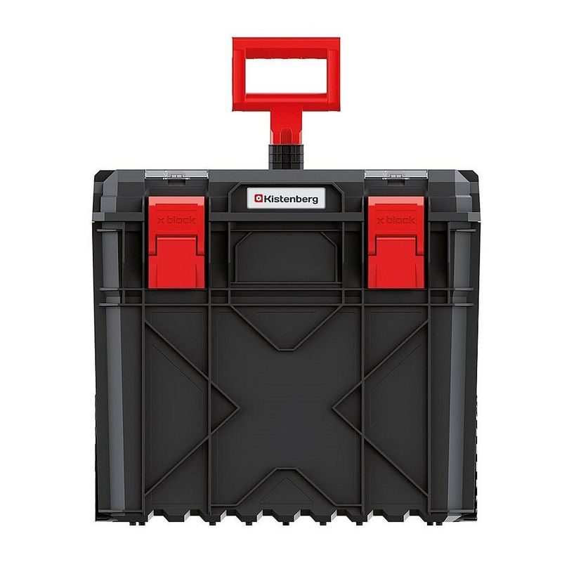 KUFR NA NÁŘADÍ S TRANSP. KOLEČKY X BLOCK LOG ČERNÝ 546X380X510MM - KUFRY, TAŠKY, ORGANIZÉRY NA NÁŘADÍ - PŘÍSLUŠENSTVÍ