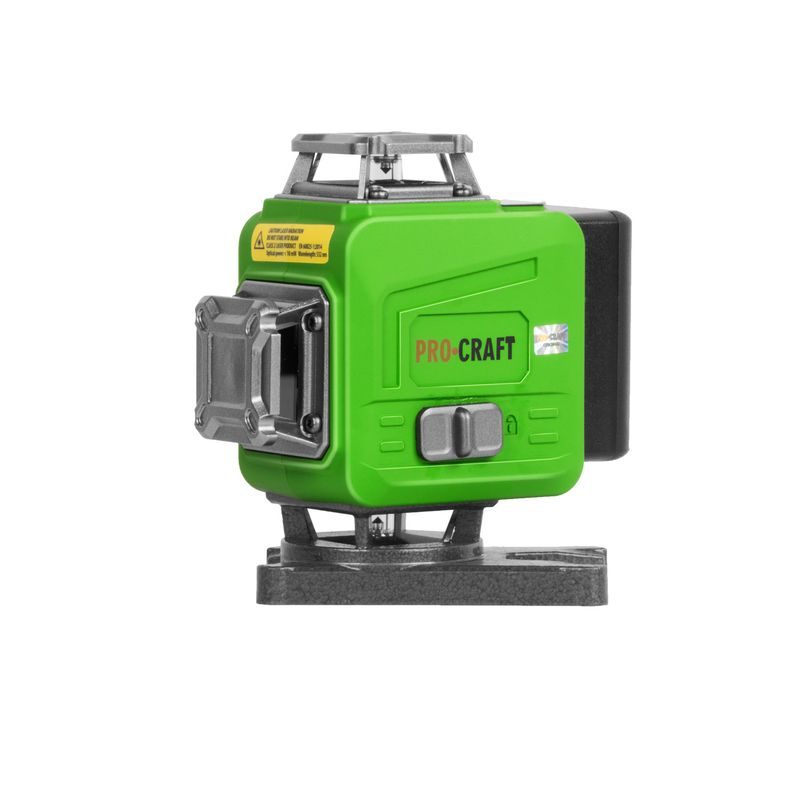 LASER ZELENÝ LINIOVÝ, KŘÍŽOVÝ SAMONIVELAČNÍ PROCRAFT LE-4GL | LE-4GL PROCRAFT - LINIOVÉ LASERY - MĚŘÍCÍ TECHNIKA