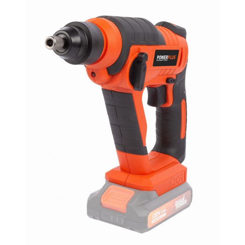 POWERPLUS POWDP15600 AKU VRTACÍ KLADIVO 20V (BEZ AKU) - AKU VRTACÍ, SEKACÍ A KOMBINOVANÁ KLADIVA - AKU NÁŘADÍ